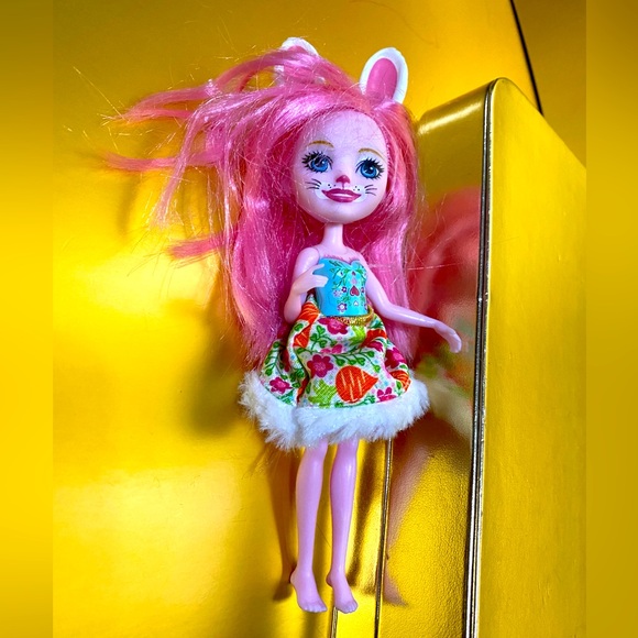 ENCHANTIMALS 2015 COLLECTIBLE BREE BUNNY DOLL MATTEL 7” - Picture 7 of 8